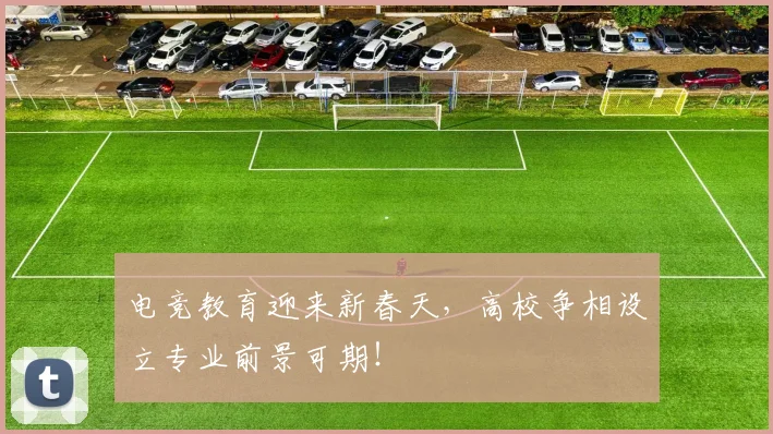 电竞教育迎来新春天，高校争相设立专业前景可期！